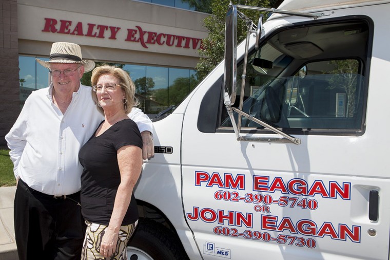 John and Pam Eagan, owners of Realty Executives